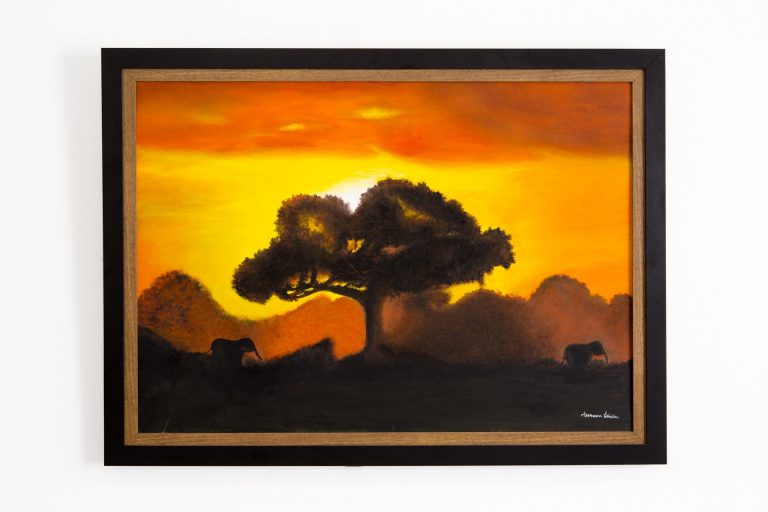 Pintura Óleo – Amanhecer 76x56cm