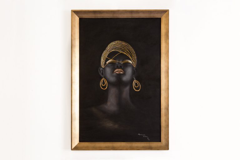 Pintura Óleo – Negra Vitória  80x100cm