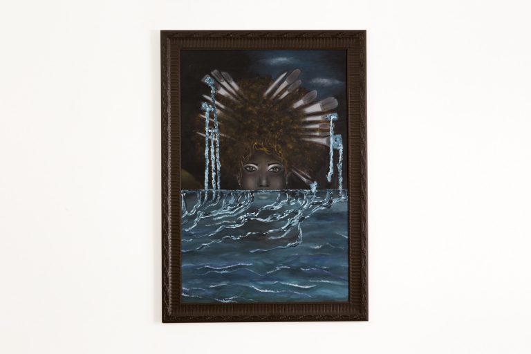 Pintura Óleo – Mar Negra 80x100cm